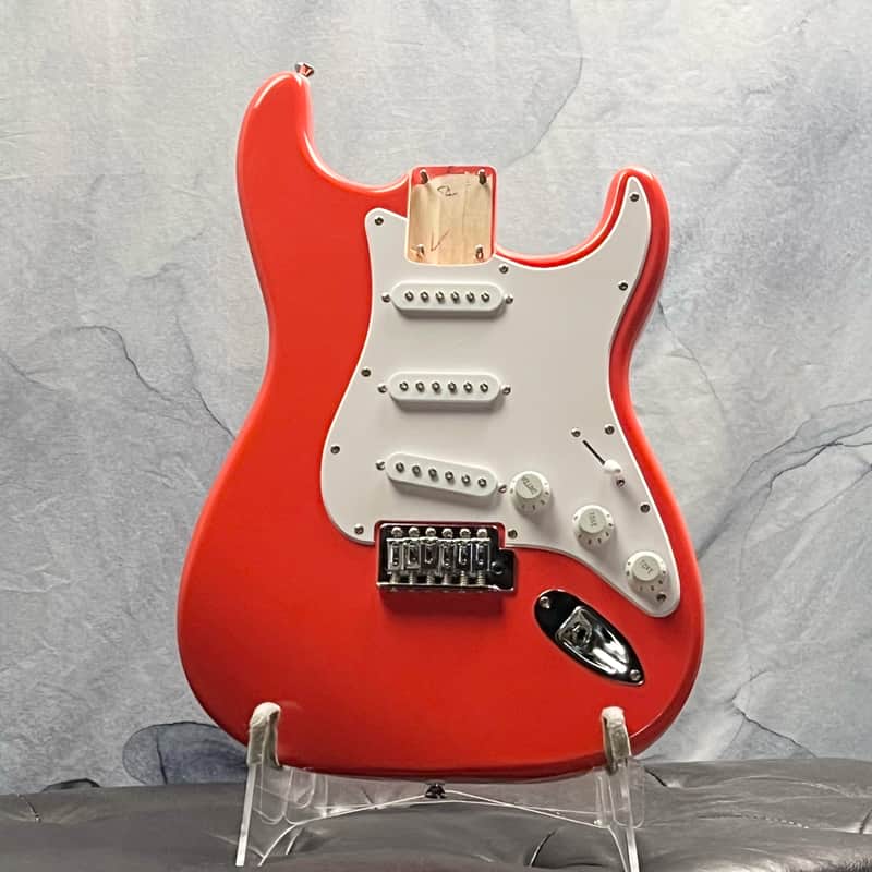 Squier Loaded Sonic Stratocaster Body Fiesta Red image 1