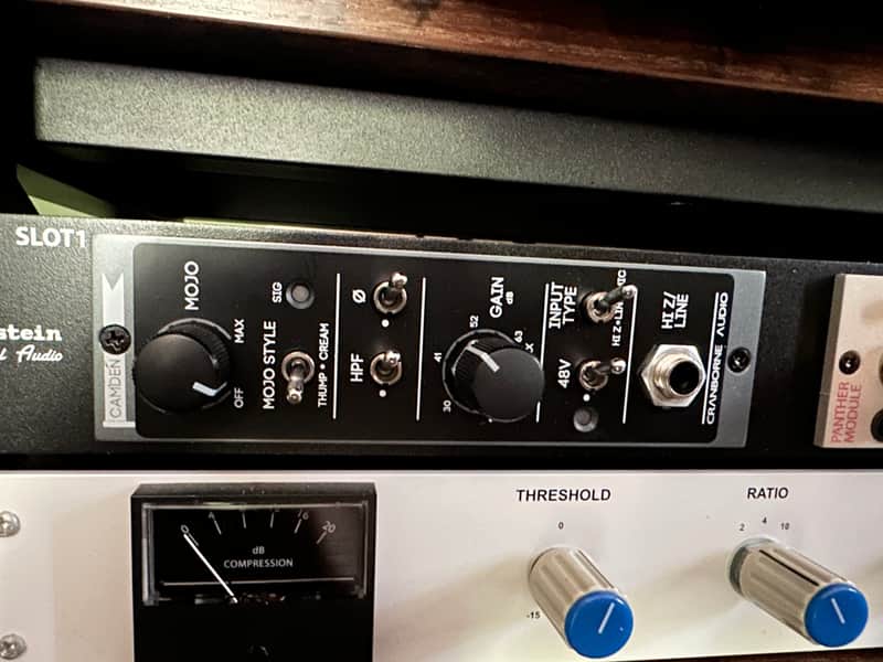 Cranborne Audio Camden 500 Series Microphone Preamp 2020 - Present - Black image 1