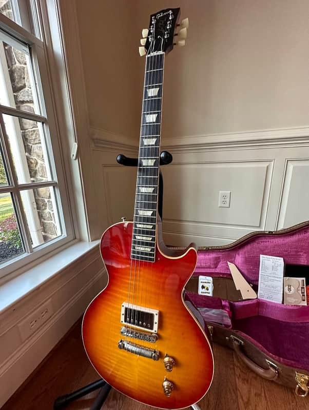 2014 Gibson Custom Shop M2M 1958 Les Paul Standard – Single Pickup, Cherry Burst – Made‑to‑Measure SHOP LES PAUL image 1