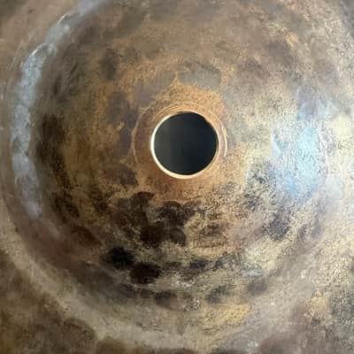 Bosphorus 14" Master Vintage Series Hi-Hat Cymbals (Pair) 2010s - Raw image 4