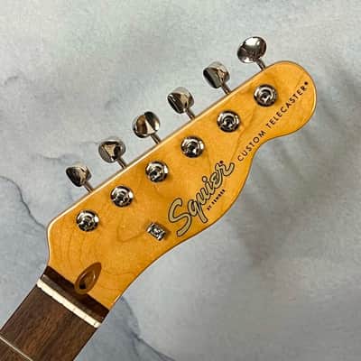 Squier Classic Vibe 60s Loaded Custom Telecaster Neck Vintage Tint with Slab Fingerboard image 1