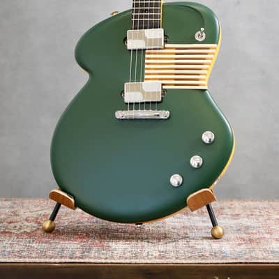 Tao Guitars - Disco Volante “Buren” - ZIELONY GREEN / RACE YELLOW - 2025 image 2
