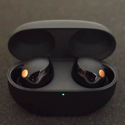 Sony WF-1000XM5 Premium Wireless Noise-Canceling In-Ear Headphones - Black image 1