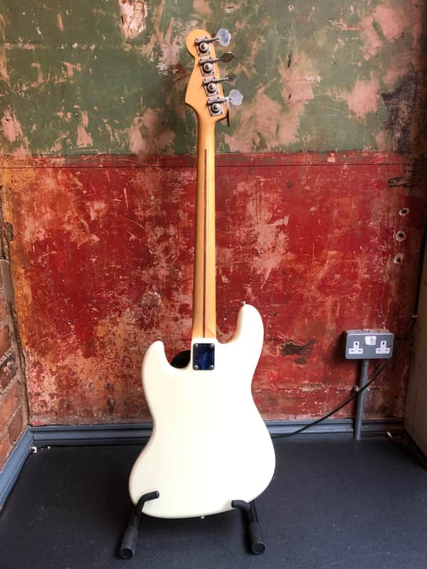 Fender Squier Silver Series MIJ Jazz Bass 1994 Off White | Reverb