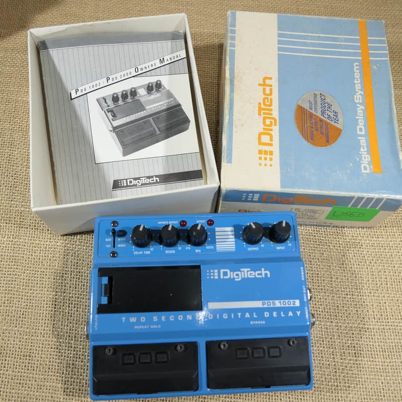 DigiTech PDS 1002 Two Second Digital Delay Effect Pedal Same Day Shipping #DC02 image 1