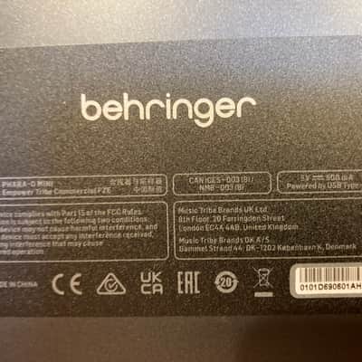 Behringer Xenyx 1202SFX 12-Channel USB Streaming Mixer 2023 - Present - Black image 3