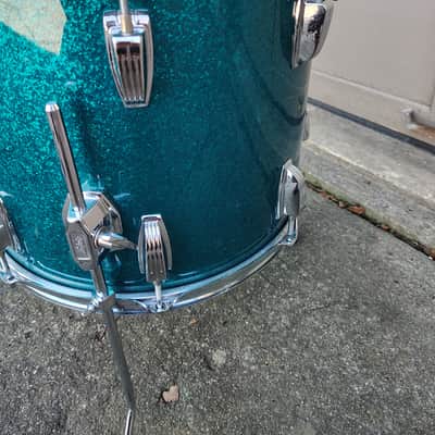 Ludwig 15"(Diameter)x12"(Depth) Converted Floor Tom 1980's/90's image 6