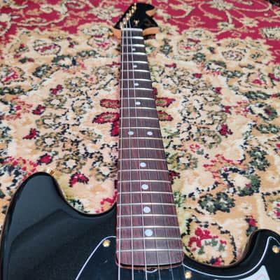 *NEW IN BOX* 2026 Fender Japan Limited Edition Traditional Collection, 60's Mustang Black Pearl Gold with Matching Headstock - MIJ JD26 image 13