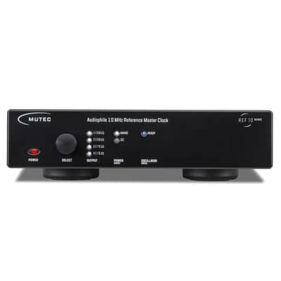 Mutec REF10 NANO Compact 10 Mhz Reference Master Clock - Black image 1