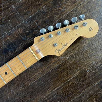 2002 Fender ST-54 95LS 1954 Reissue Stratocaster Eric Clapton Specs Vintage White V Neck prof MIJ image 10