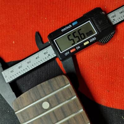 Roasted Maple Strat Neck fits fender Stratocaster body 21 frets 60s style image 10