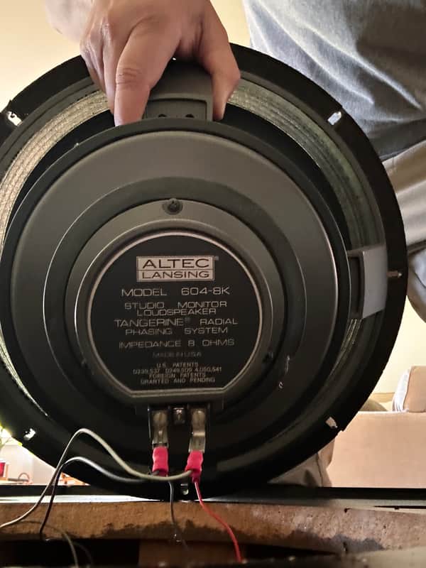 Enceinte Altec 604-8K Mantaray – Haut-parleur Altec Lansing – Très Bon état