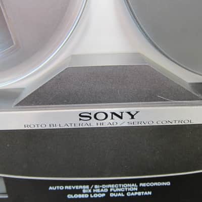 Sony TC-440 Reel To Reel, Auto Reverse 6 Heads, Dual Capstan,Sound on Sound, Box, Manual, Cover, Nee image 5