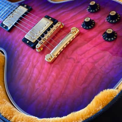 Gibson Custom Shop 1968 Les Paul Custom 7A Quilted Top Japanese Anniversary Order Nr MInt image 5