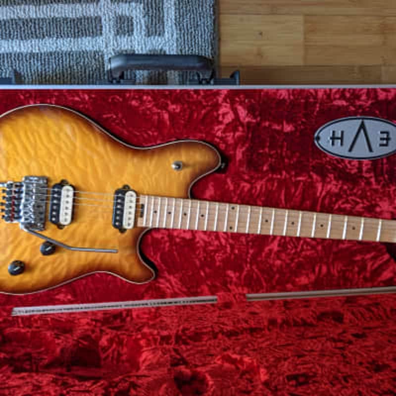 EVH 2010 Wolfgang Special made in Japan 2010s Vintage Sunburst Flamed Maple image 1