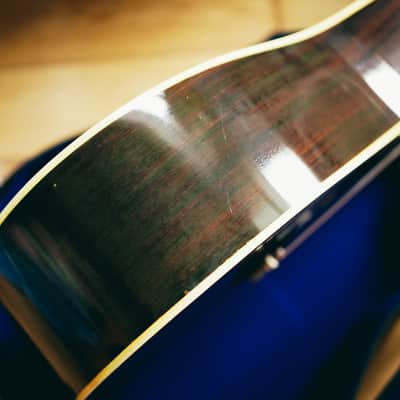 1974 Takamine Elite TW-50 – Made in Japan | Solid Top | Good Condition | Hard Case | Abalone Fascia image 15