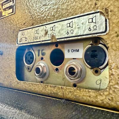 Klemt Echolette M40 c 1960 - Gold original vintage Beatles Hamburg tube amplifier AC30 original vintage Germany amp image 6