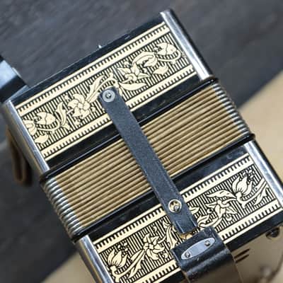 Hohner Vienna 1-Row 4-Bass 10-Treble Button "C" Diatonic Accordion - Germany image 14