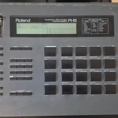 Roland R-8 Human Rhythm Composer 1980s -w/original manual image 2