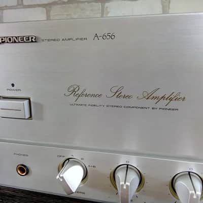 PIONEER A-656  ✅Warranty Rare Vintage Stereo Integrated Amplifier 1989s image 21