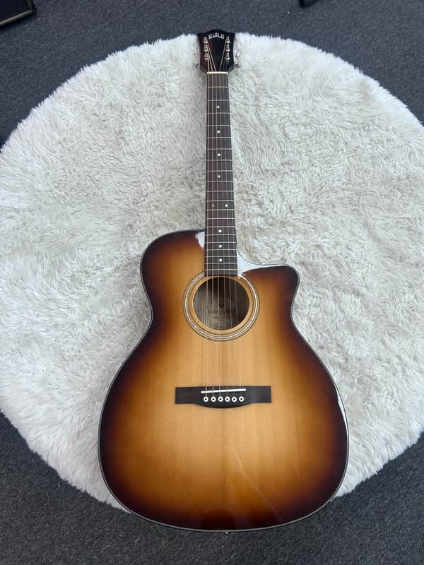 Guild Westerly Collection OM-260CE Deluxe Burl 2022 - Natural image 1
