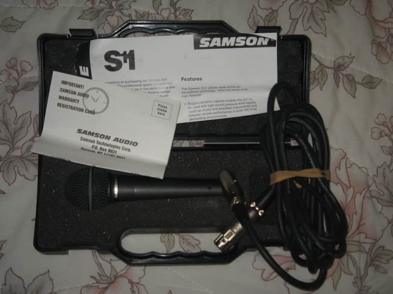 Samson & Gemini microphone Samson S1 &  Gemini DGM-2 black image 1