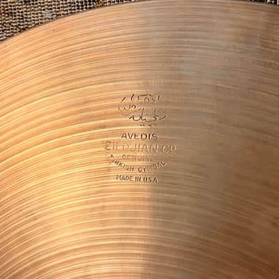 THIN 1960s Vintage Zildjian 14” EARLY New Beat Hihats ONLY 746 1280 g LIGHT COMPLEX! CLEAN! image 4