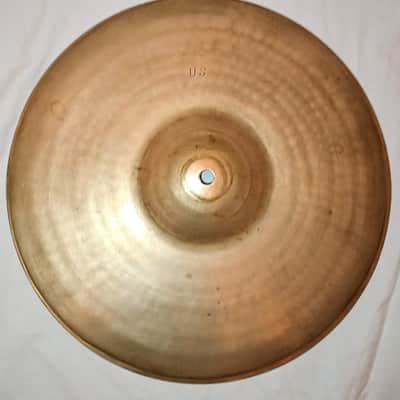 ZILDJIAN (C VIDEO) US MILITARY ISSUE 1950'S HI HATS CYMBALS PAIR FREE SHIP INSURED TO CUSA! image 7