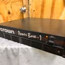 Crown Power Base 1 Power Amp 200 Watts - Tested & Working