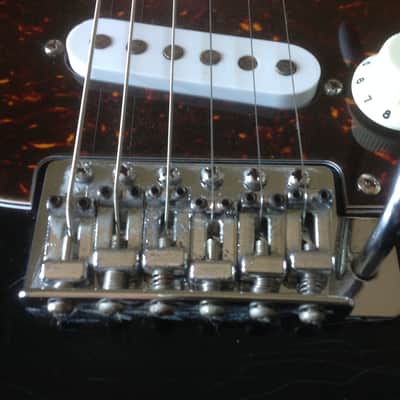 Hisonus Stratocaster ST-550 1975 - 1976 Black image 5
