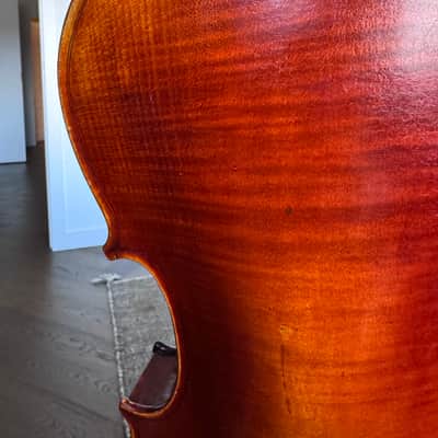 Mathias Neuner 15.5” viola with certificate 1809 - One piece back image 7