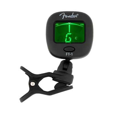 Fender FT-1 Pro Clip On Chromatic Guitar & Bass Tuner (Black) image 2