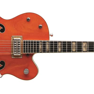 Gretsch G6120RHH Reverend Horton Heat Signature 6120 Hollow Body with Bigsby Vintage Orange Stain 2026 w/OHSC (B-Stock) image 4