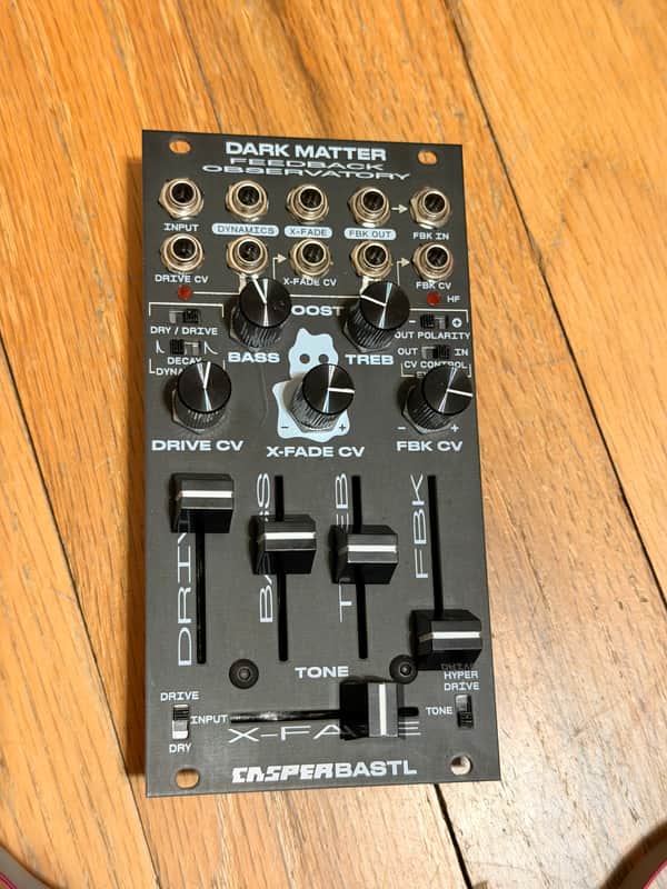 BASTL Instruments Dark Matter Voltage Controlled Audio Feedback Module 2013 - 2020 - Black image 1