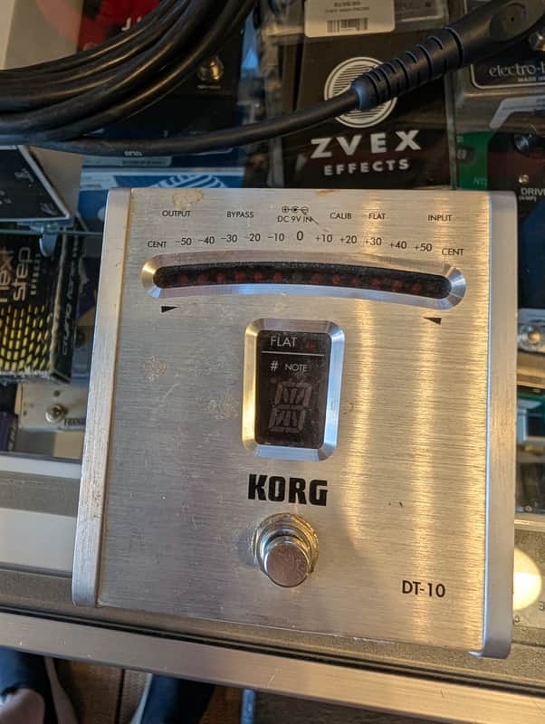 Korg DT-10 tuner guitar bass pedal image 1