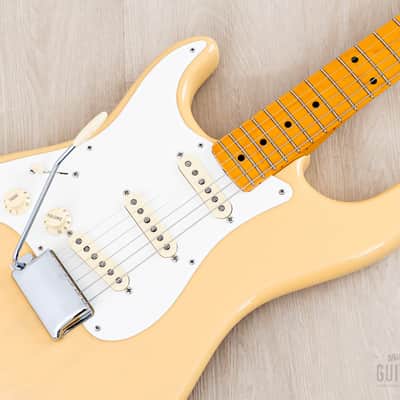 2022 Fender American Vintage II ‘57 Stratocaster Left-Handed Vintage Blonde w/ Case, Hangtags, COA image 7