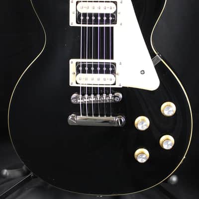 Epiphone Les Paul Classic Electric Guitar Black 8lbs 13oz image 1