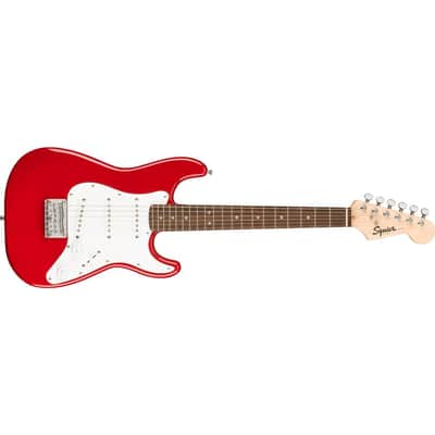 Squier Mini Stratocaster Electric Guitar, Laurel Fingerboard, Dakota Red image 14