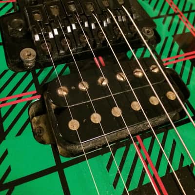 Yamaha RGZ 820R Blues Saraceno Signature 1993 Plaid image 2