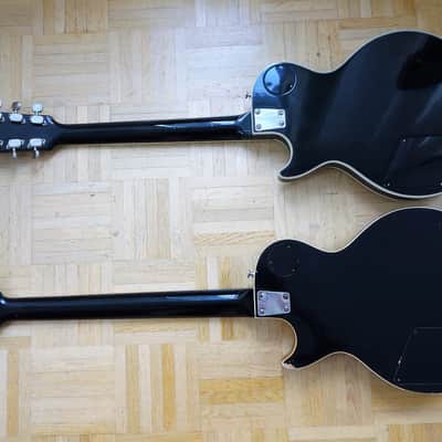 Jolana Diamant Singlecut guitar & bass ~1975 - ultra rare Eastern Bloc couple! image 7