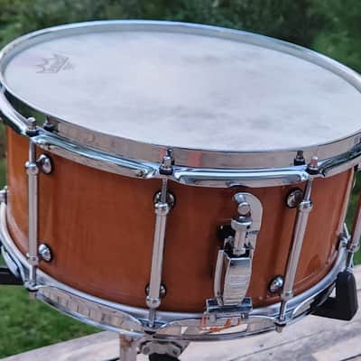STUDIO SALE! Pearl Limited Edition Exotic Series Kapur Wood Snare 14"×6.5" 2013 image 2