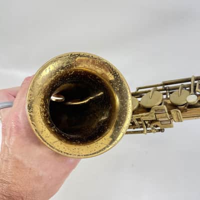 Vintage York Alto Saxophone 60s - Lacquer AS-IS For Clean Up image 12
