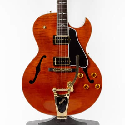 Gibson ES-195 2013 Trans Amber image 1