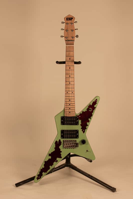 ESP GUITARS Random Star Rare green finish. image 1