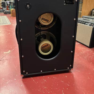Two Rock 2x12" Open-Back Vertical Guitar Speaker Cabinet Black image 9