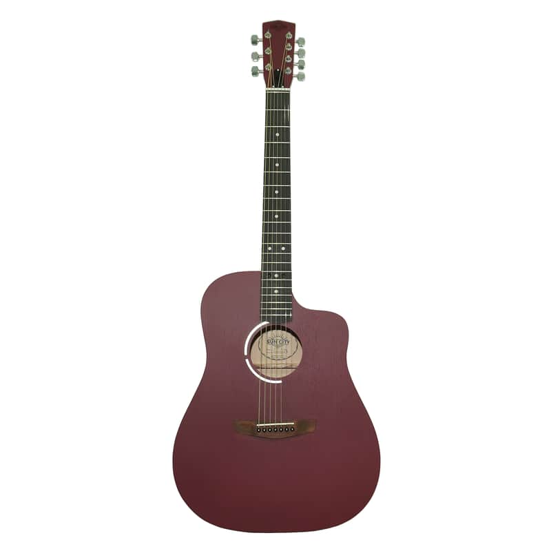 New Acoustic Guitar 7 Strings Сutaway, made in Ukraine image 1