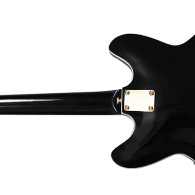 Hagstrom '67 Viking II Electric Guitar Black image 2