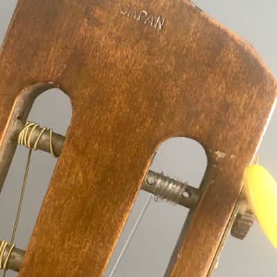 Kawai Vintage Made in Japan Classical Acoustic Guitar 1960s Natural Lacquer JLD Bridge Dr. Lefty Martin Style Binding image 16