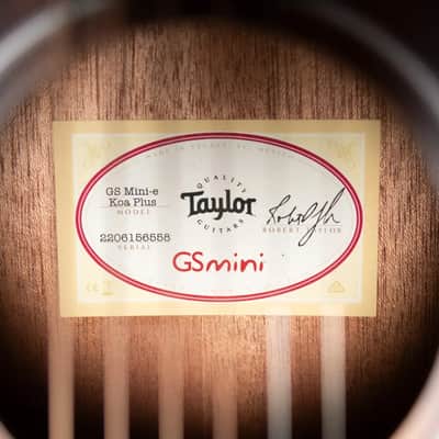 Taylor GS Mini-e Koa Plus Acoustic/Electric Guitar with Aerocase image 14