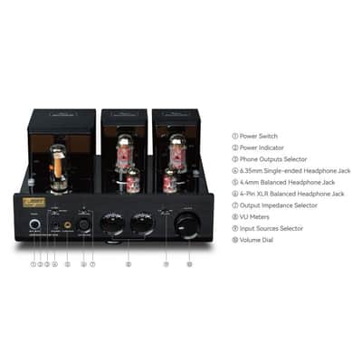 CAYIN HA-3A - Tube Headphone Amplifier - NEW! image 4